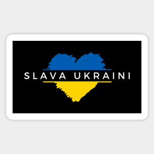 SLAVA UKRAINI Sticker